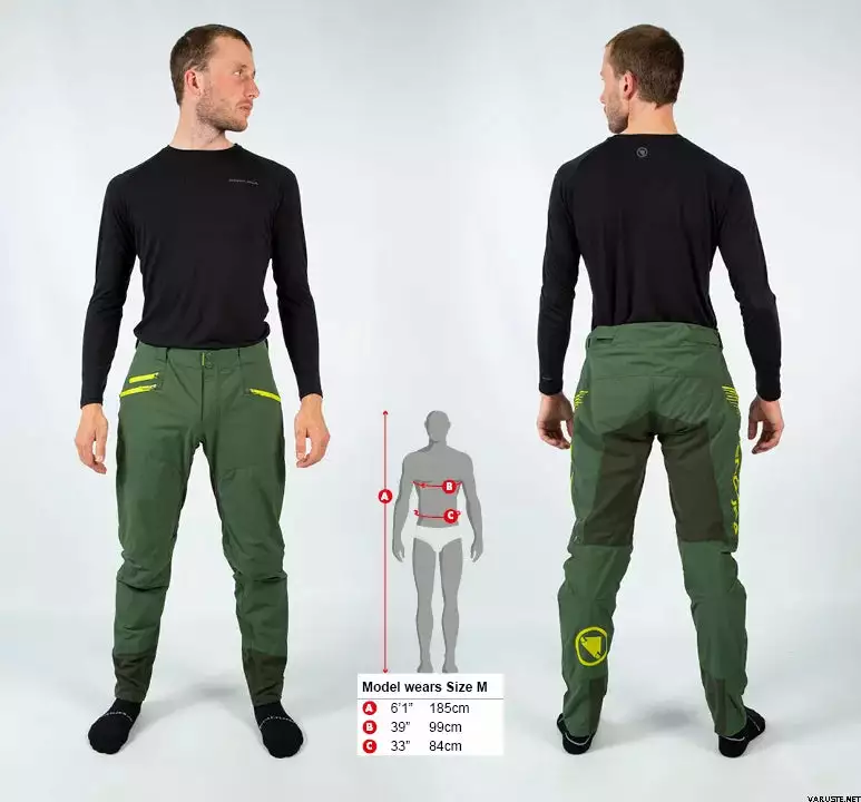 Endura MT500 Burner II Ajohousut 10 Endura MT500 Burner II Ajohousut - Image 8