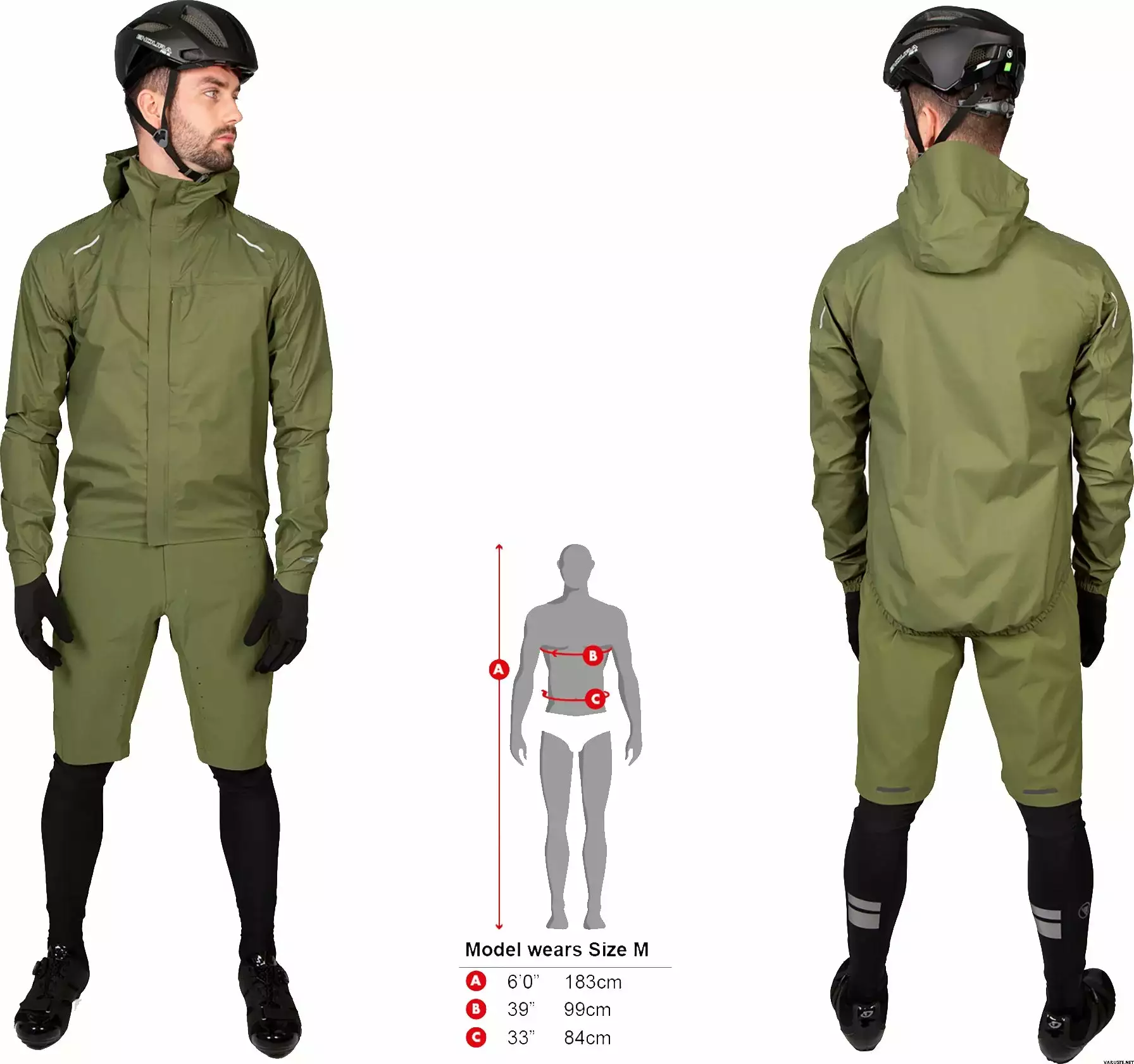 Endura GV500 Vedenpitävä Takki 10 Endura GV500 Vedenpitävä Takki - Image 8