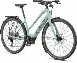 Specialized Vado SL 4.0 Step-Through EQ -MAASTOPYÖRÄT myymälä 93921 52 VADO SL 40 ST EQ WHTSGE BLKREFL FDSQ