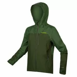 Endura SingleTrack Pyöräilytakki -MAASTOPYÖRÄT myymälä endura singletrack mens jacket 2019 forest green e9147gf front